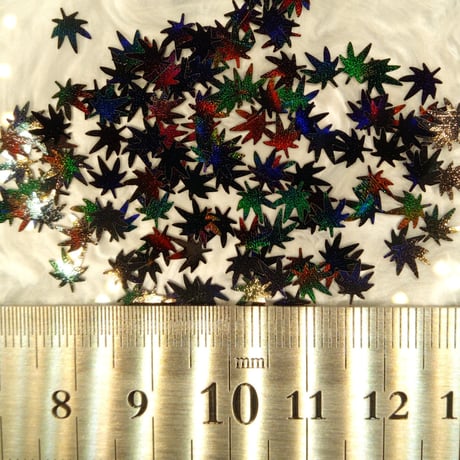 ホログラム 大麻 マリファナ HEMP ヘンプ 約1g ブラック black 黒
