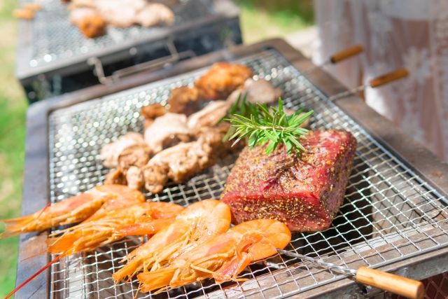 BBQ機材セット （お一人様） | きっか家オプションメニュー