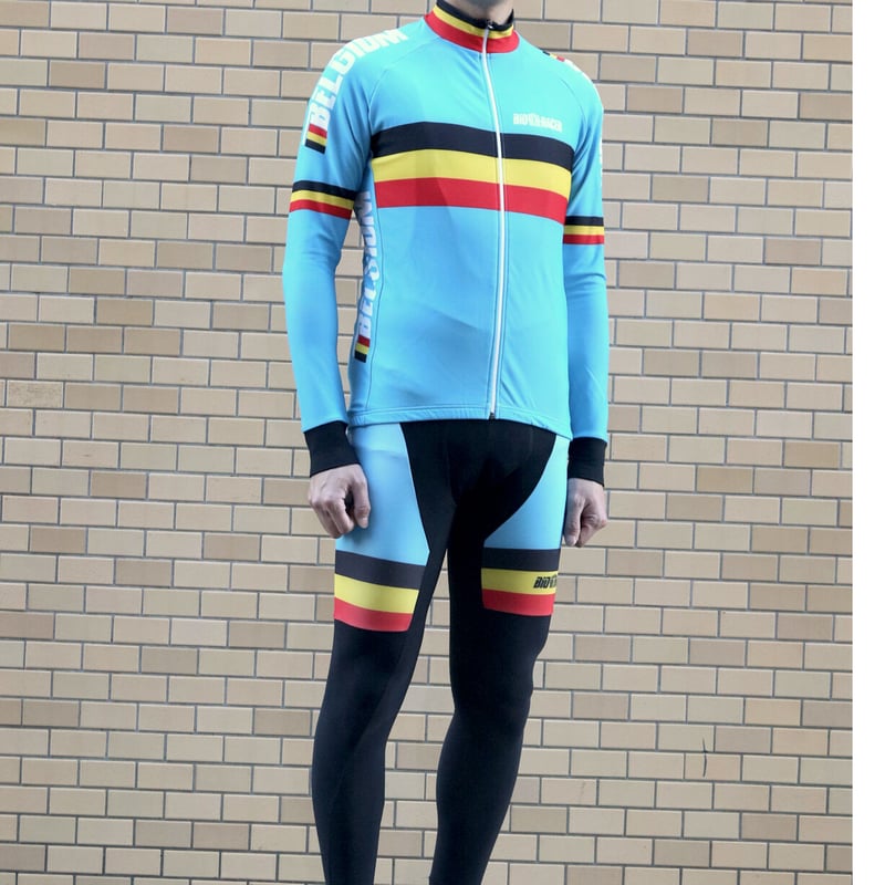 サイズの参考に【BIORACER ジャージ】Mサイズ / モデル身長： 180cm