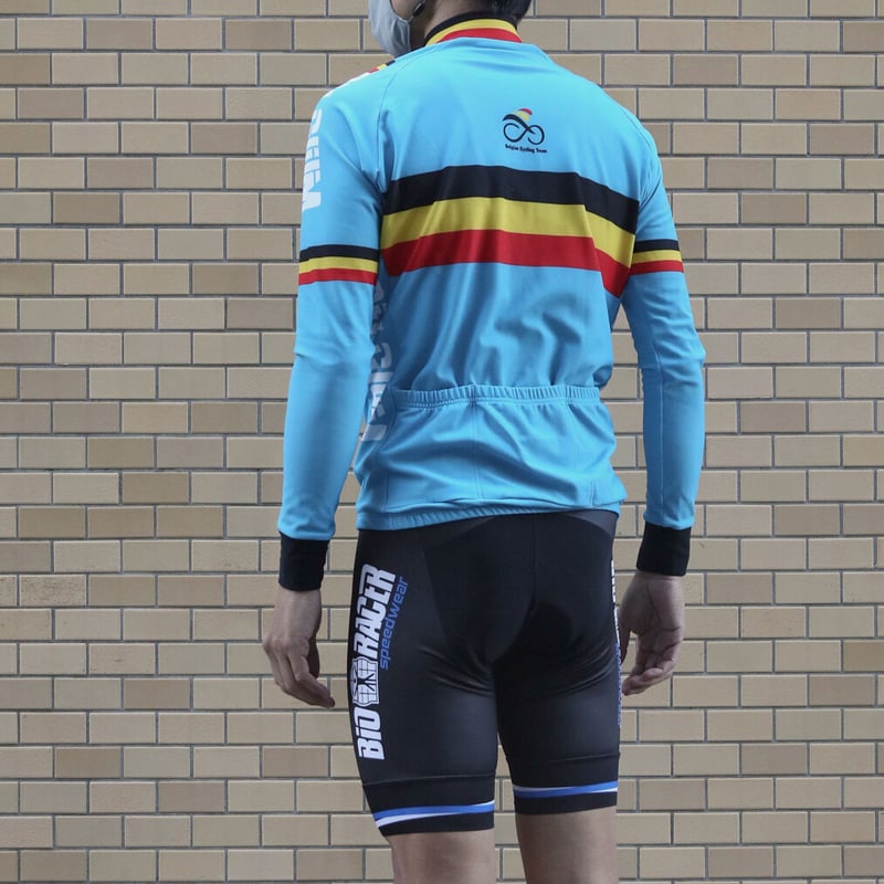 サイズの参考に【BIORACER ジャージ】Lサイズ / モデル身長