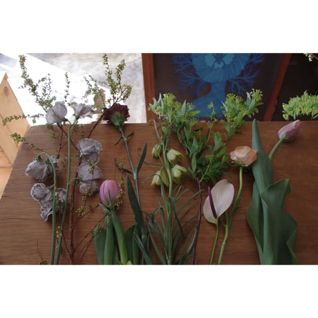 【配送】お任せ生花の束/fresh flowers
