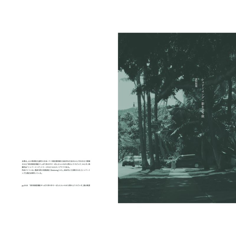 原田裕規「シャドーイング：影を追う旅」 / Yuki Harada 