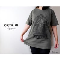 【SALE】疫病退散！アマビエ Tシャツ／チャコール【pygmalion】