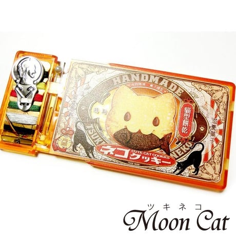 ネコクッキーラベルのソーイングセット【MoonCat】