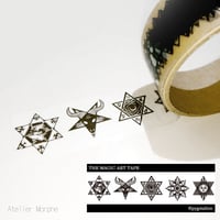 【SALE】ステッカー付・デザインクリアテープ「ＴＨＥ　ＭＡＧＩＣ　ＡＲＴ　ＴＡＰＥ」【pygmalion】