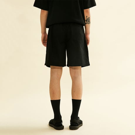 [CANDYMADE]  Frog Icon Shorts / Black