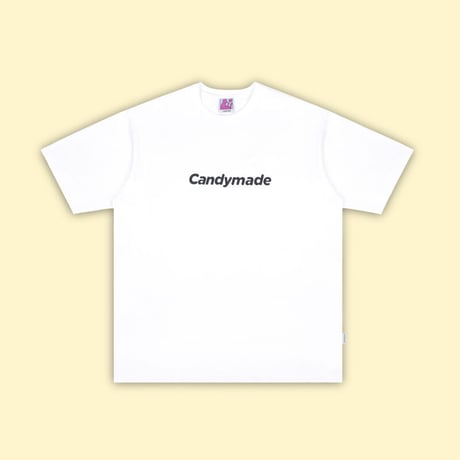 [CANDYMADE] Candy Basic Logo Tee / White
