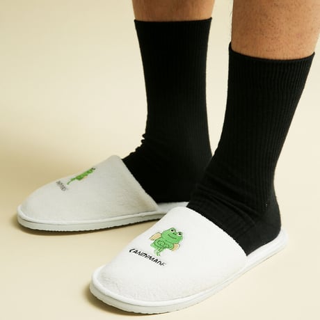 [CANDYMADE]  Frog Icon Slippers