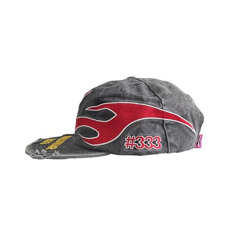 [PCCVISION] Vintage Embroidered Denim Cap