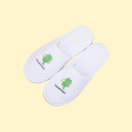 [CANDYMADE]  Frog Icon Slippers