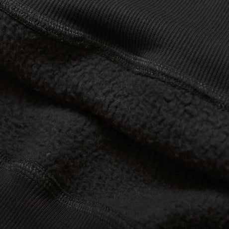 Flocked Printed Fleece Hoodie
