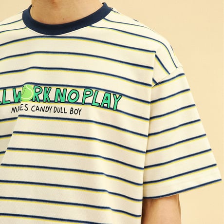 [CANDYMADE]  Tennis Stripes Tee