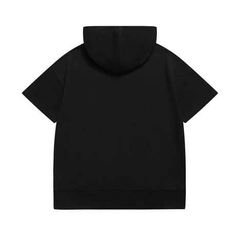 Flexer  short sleeve Zip Hoodie