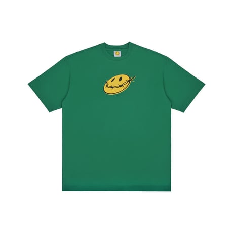 Basic Smiley Print Tee / Green
