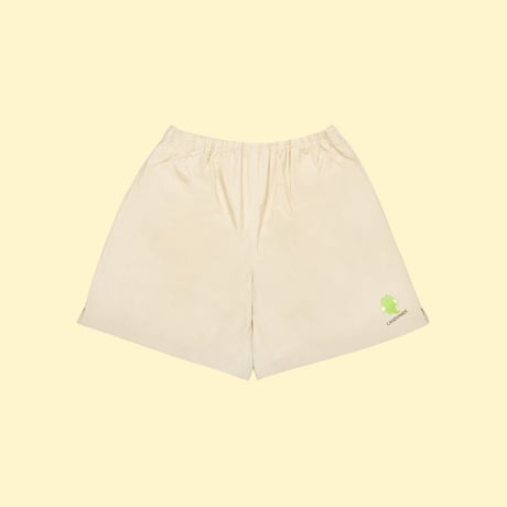 [CANDYMADE]  Frog Icon Shorts / Khaki