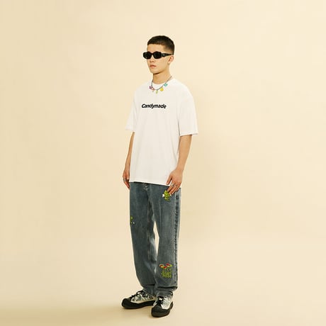 [CANDYMADE] Candy Basic Logo Tee / White