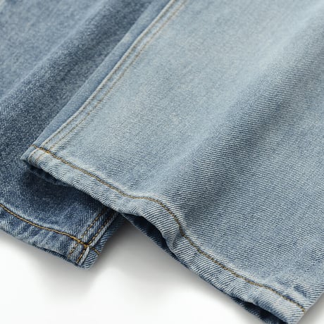 Ripped Straight Denim