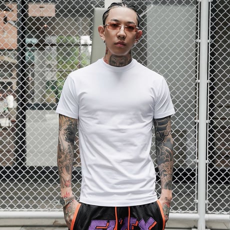 Basic Mini Logo Tee / White