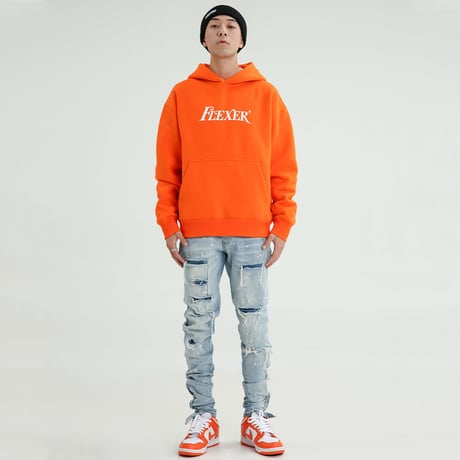 Flexer Hoodie / Orange