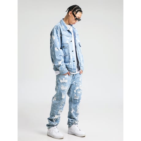 Flex Dyed Denim Jacket