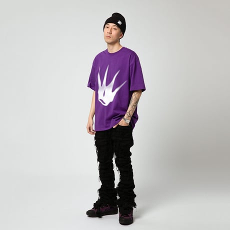 Flexhood Crown Tee / Purple