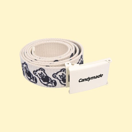 [CANDYMADE]  Cartoon Bear Full Print Belt