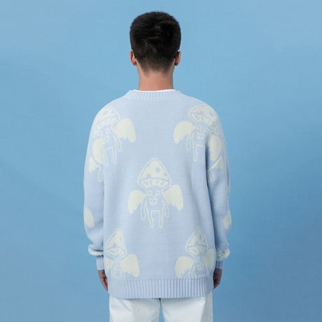 [CANDYMADE] Mushroom Sweater / Blue