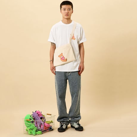 [CANDYMADE]  Cartoon Bear Tote