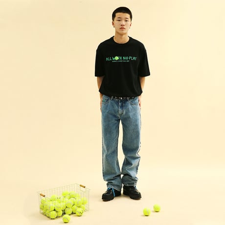 [CANDYMADE]  Tennis Tee / Black