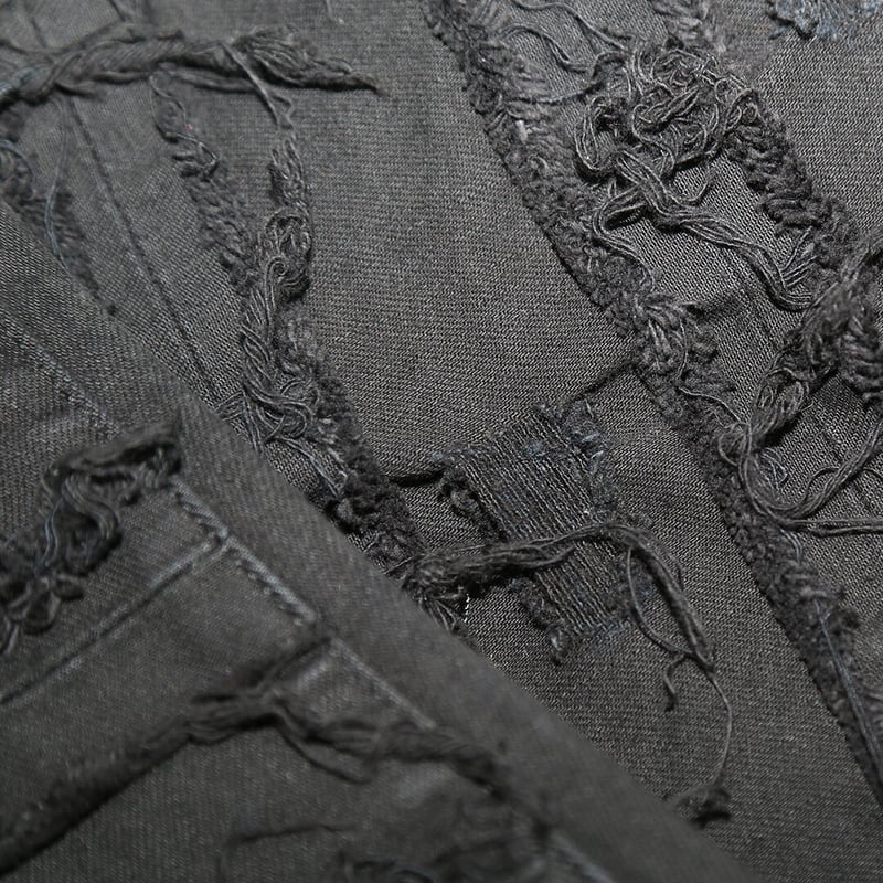 Ripped Flared Denim | FLEXHOOD