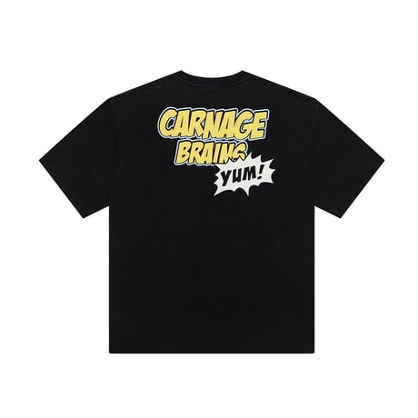 Retro Comic Hero Tee / Black
