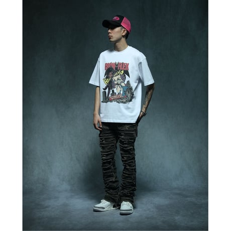 Retro Comic Hero Tee / White