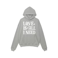 Love Is All I Need Hoodie / Gray