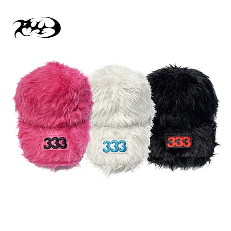 PCCVISION opium fur cap（pink） EXCESS
