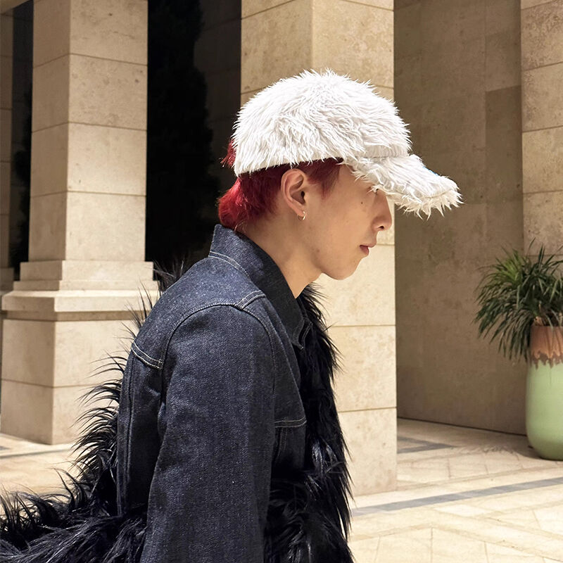 PCCVISION] 333 Embroidery Plush Cap | FLEXHOOD