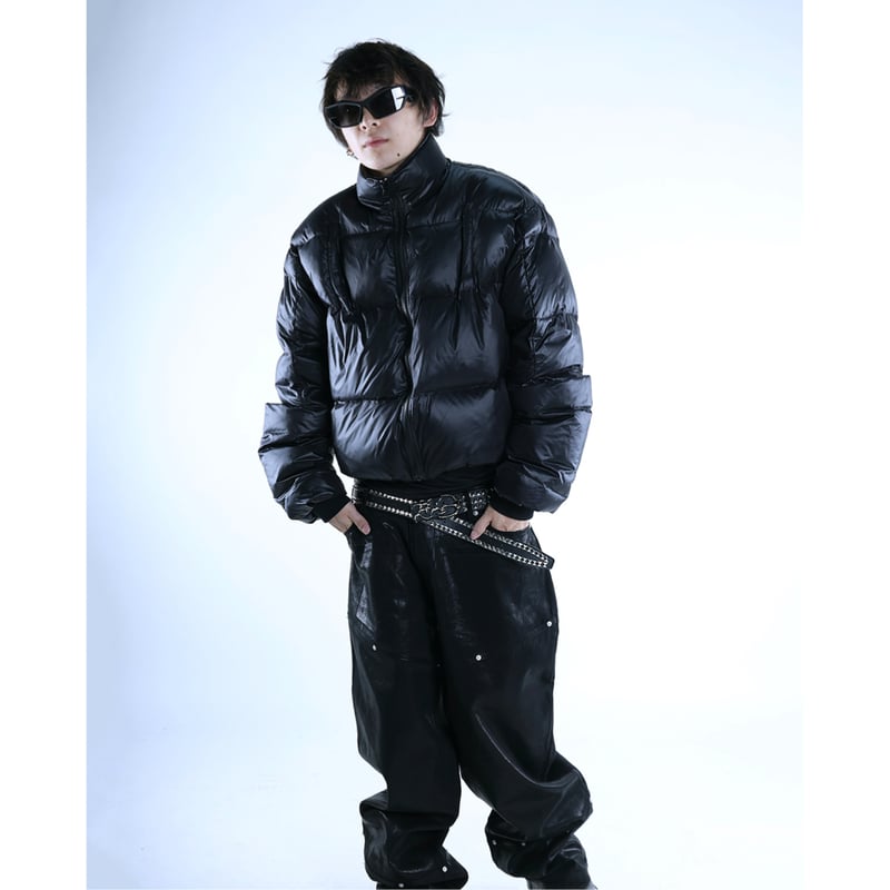 PCCVISION] Drawstring Hem Short Down Jacket |