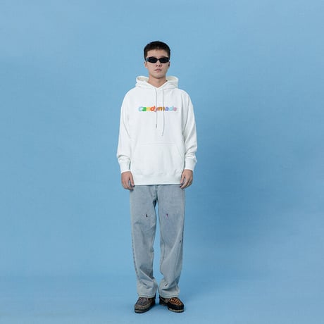 [CANDYMADE]  Candy Logo Hoodie / White
