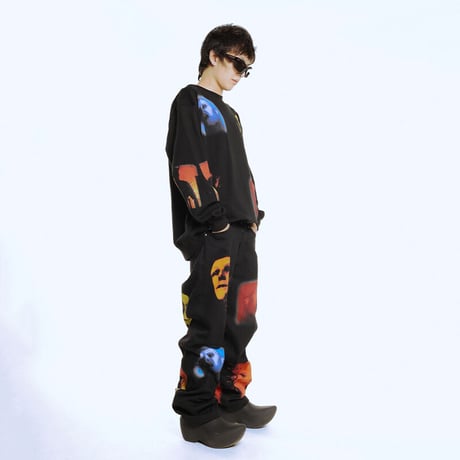 [PCCVISION] Movie Big Print Denim