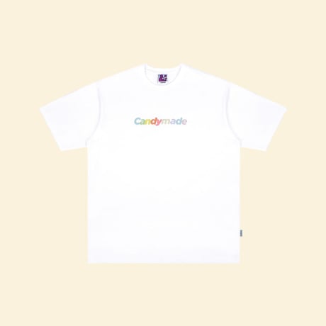 [CANDYMADE]  Candy Logo Tee / White