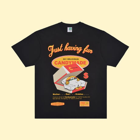 [CANDYMADE] Burger menu Tee