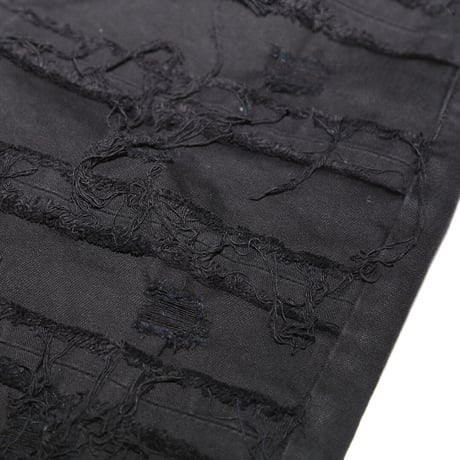 Ripped Flared Denim