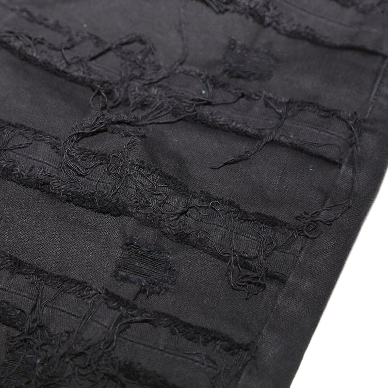 Ripped Flared Denim | FLEXHOOD
