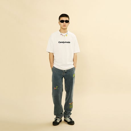 [CANDYMADE] Candy Basic Logo Tee / White