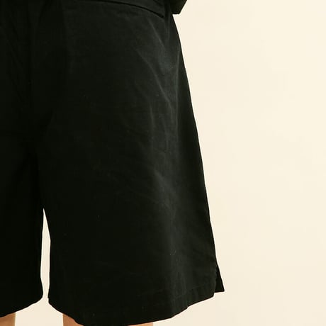 [CANDYMADE]  Frog Icon Shorts / Black