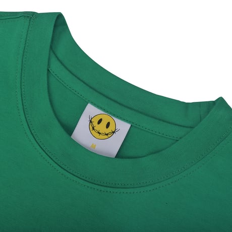 Basic Smiley Print Tee / Green