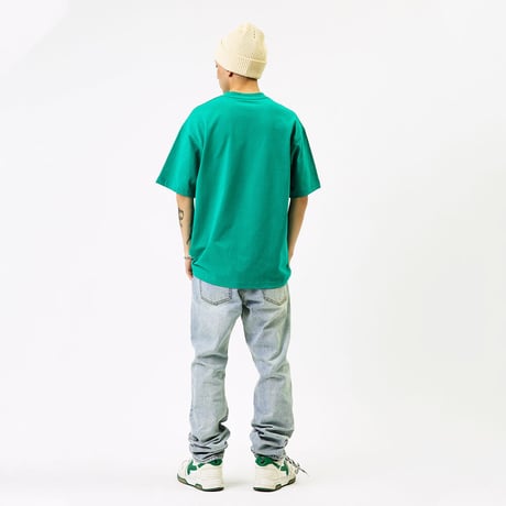 Basic Smiley Print Tee / Green