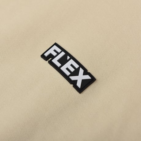 Flexhood Badge Hoodie / Khaki