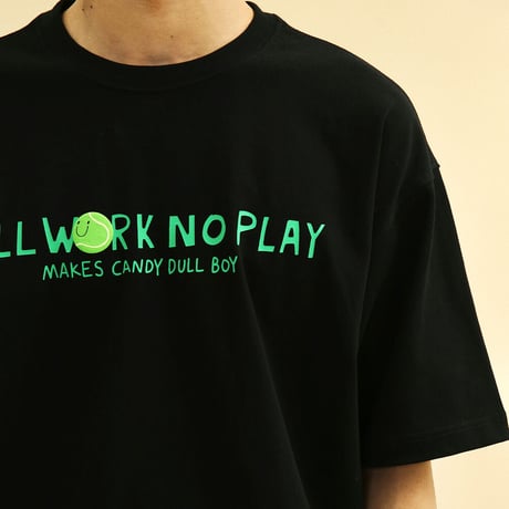 [CANDYMADE]  Tennis Tee / Black