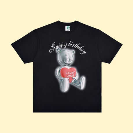 [CANDYMADE]  Metal Bear Tee