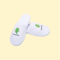 [CANDYMADE]  Frog Icon Slippers